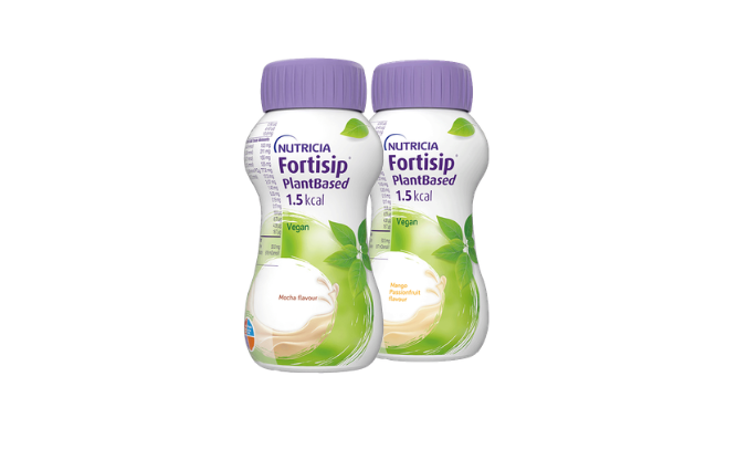 Fortisip PlantBased range packshots on white background