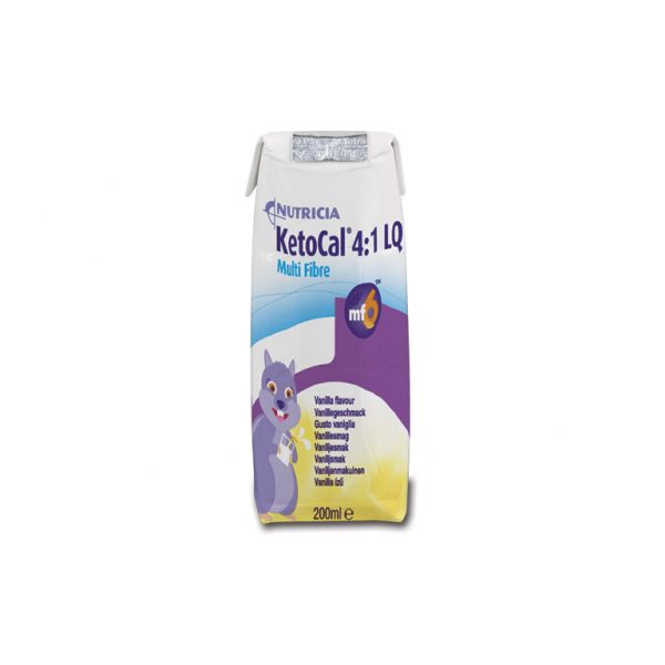 Ketocal 4:1 LQ Multi Fibre Vanilla Flavour | Nutricia