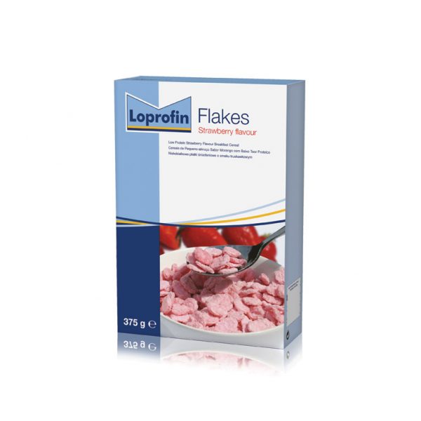 Loprofin Flakes Strawberry Flavour PKU | Nutricia