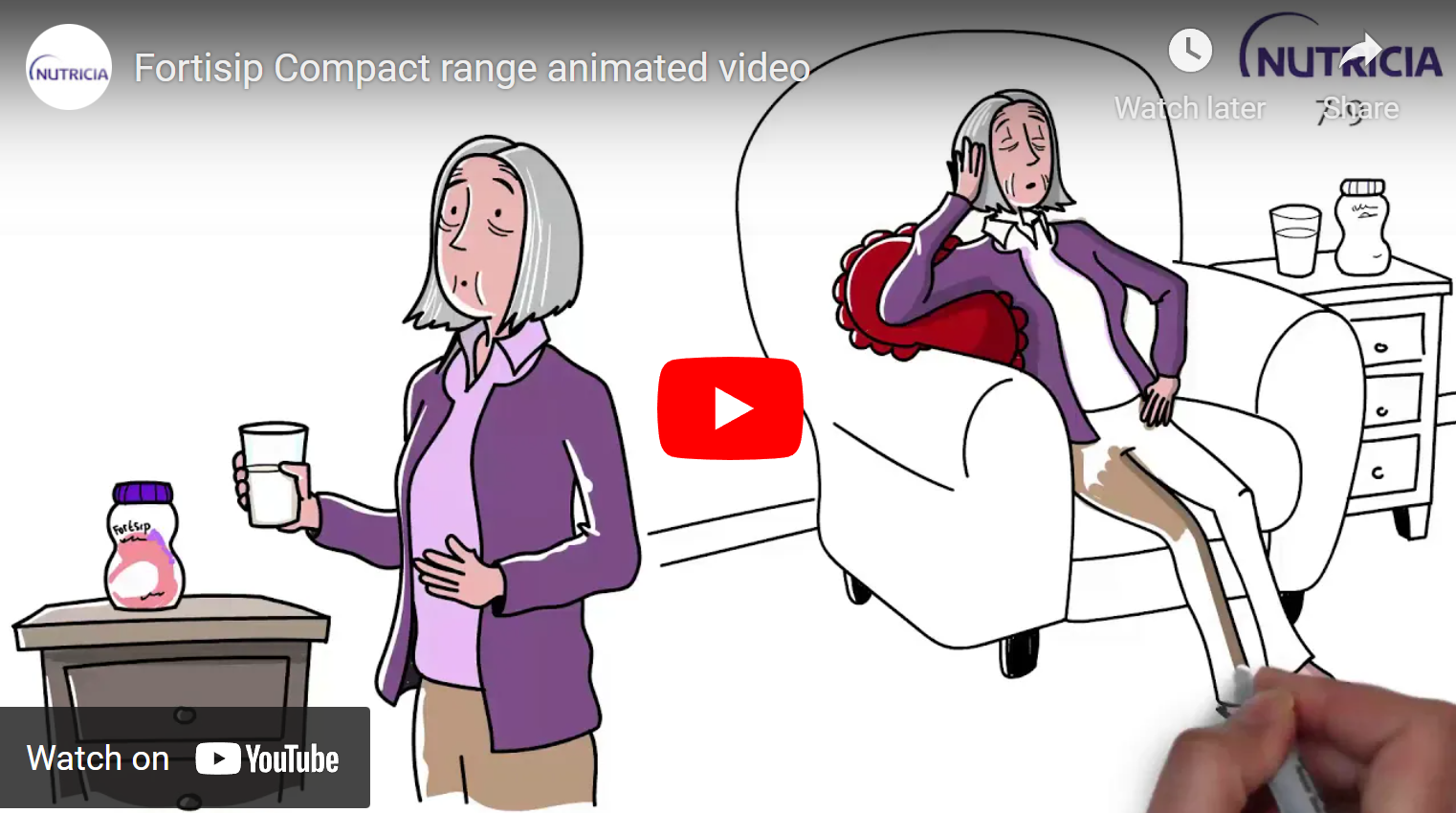 Fortisip Compact range animated video