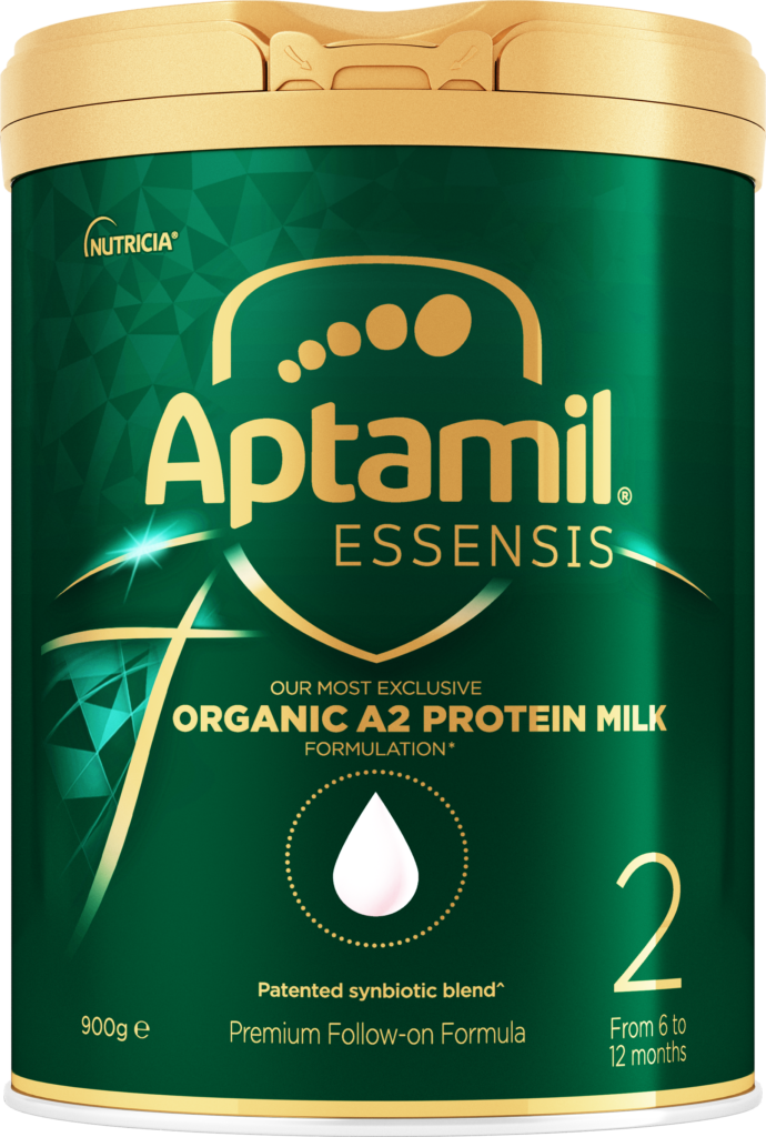 Aptamil Essensis, Organic A2 Protein Milk Follow-on Milk, From 6 to 12 Months, 900g