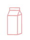 Icon of a milk carton