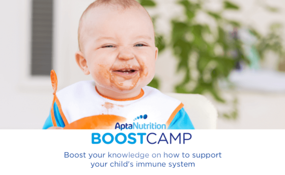 Healthy eating to support your baby’s immune system | AptaNutrition Parents' Corner | Boost Camp