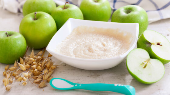 oats apples prebiotics help baby immune system | AptaNutrition