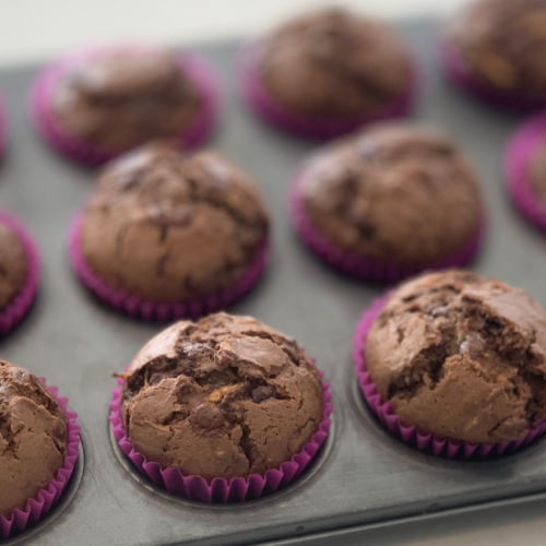 Chocolate Veggie Muffins recipe for picky eaters