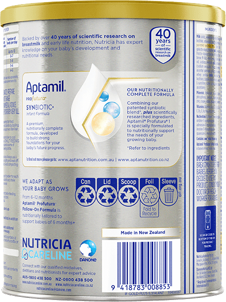 Aptamil, Profutura Premium Formula, From Birth to 6 Months, 900g