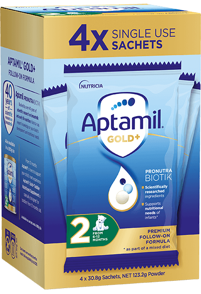 Aptamil Pronutra Gold Plus Carton Render Stage 2