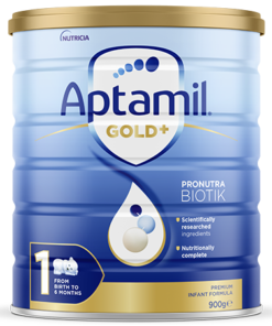 Aptamil - Gold Plus Pronutra Biotik Infant Formula - Stage 1 - FOP