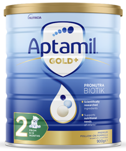Aptamil - Gold Plus Pronutra Biotik Infant Formula - Stage 2 - FOP