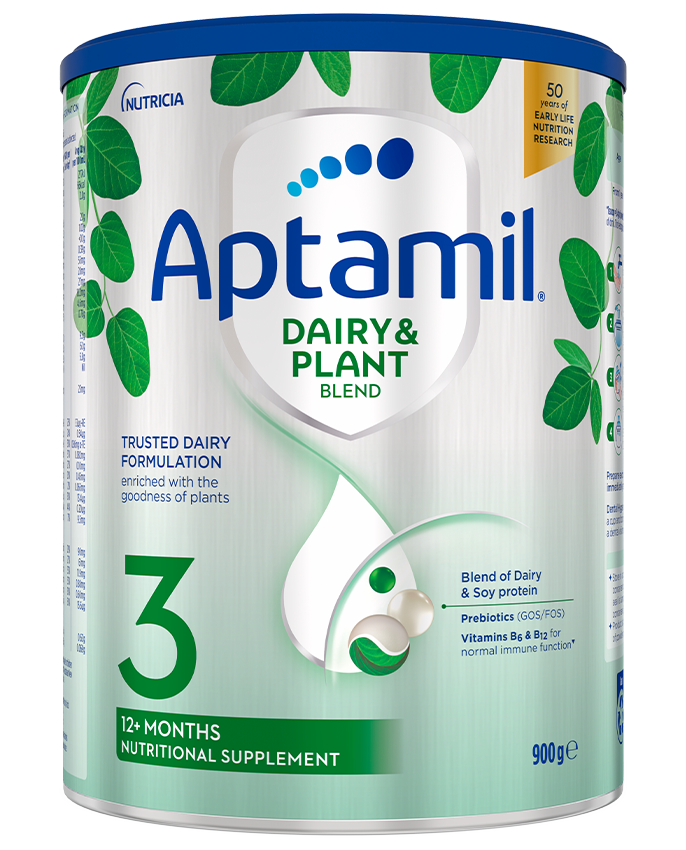 Aptamil® Dairy & Plant Blend 3 Toddler Supplement