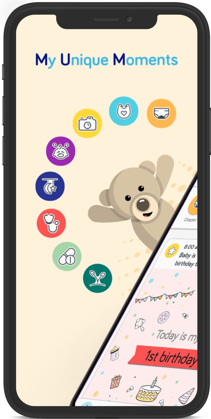My Unique Moments App: the baby tracking app for new mums and dads!