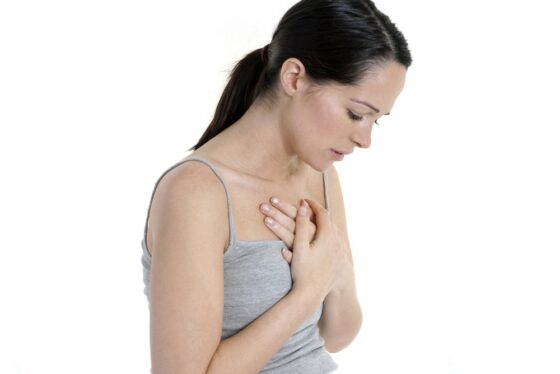 Preganant woman with heartburn