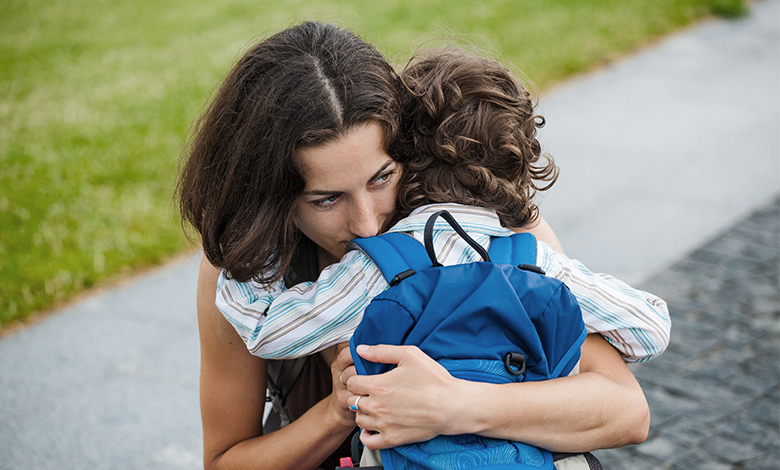 Why do kids cry at day care drop-off?