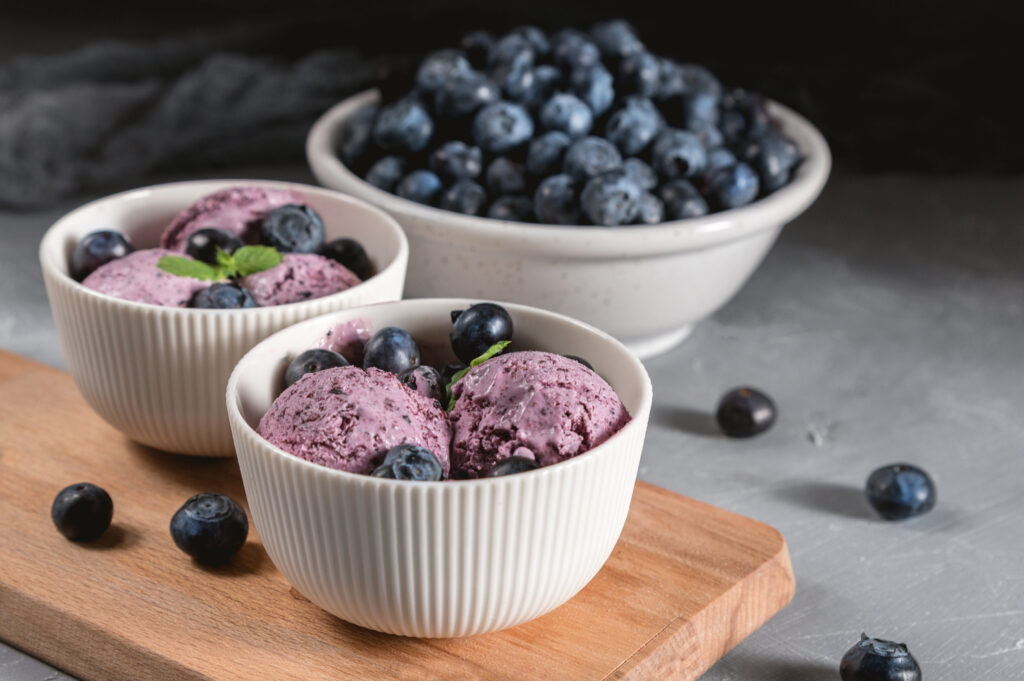 Forticreme Forest Fruit Recipe: Berry Frozen Yoghurt by Nutricia