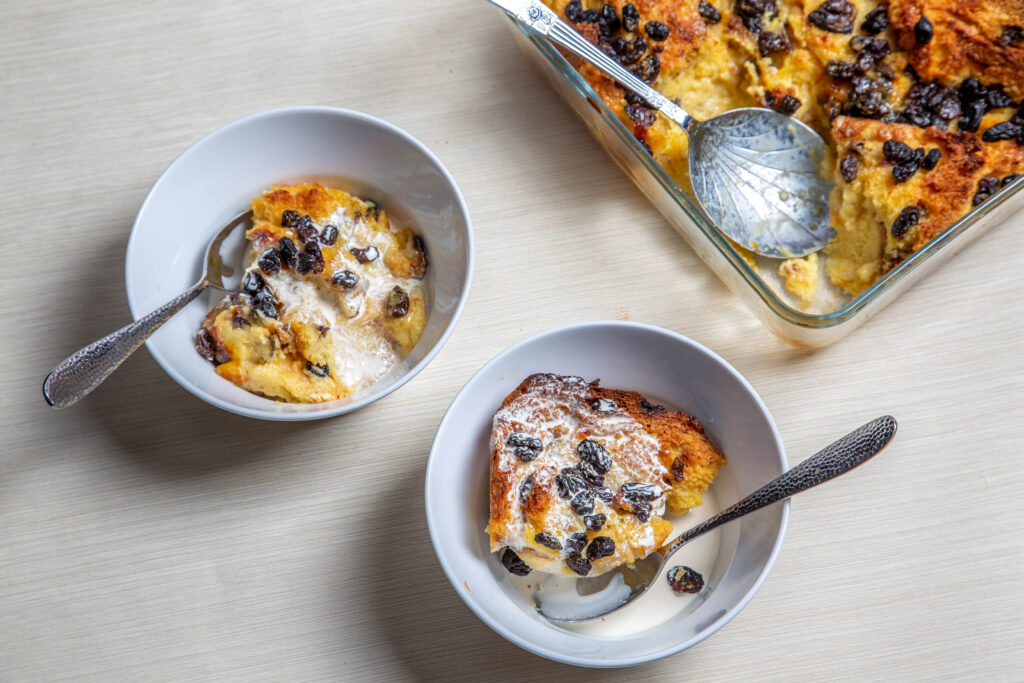 Fortisip Compact Protein Vanilla Recipe: Bread and Butter Pudding by Nutricia