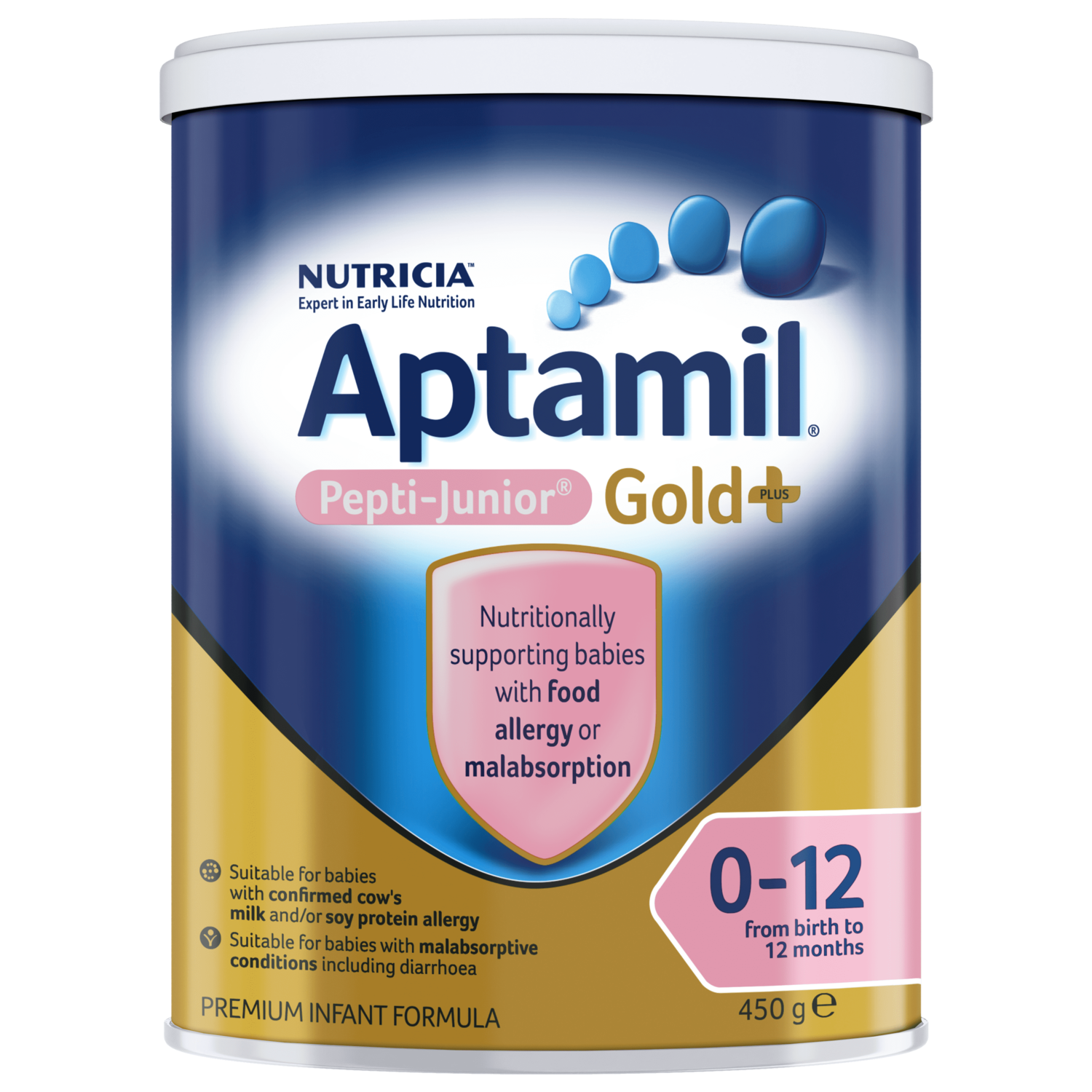Aptamil® Gold+ PeptiJunior Formula Paediatrics Healthcare