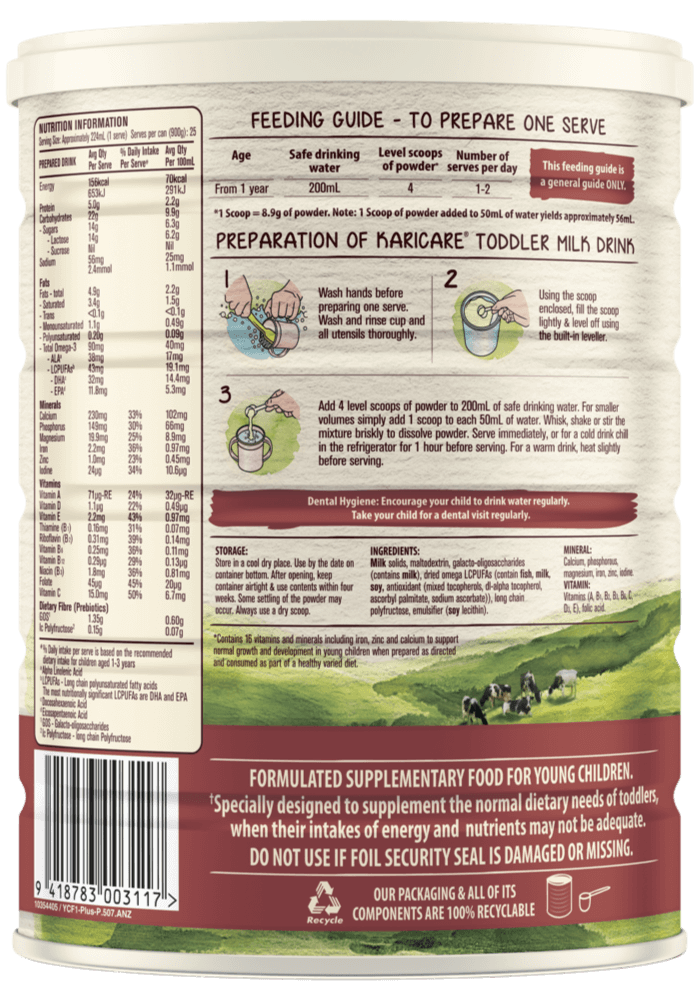 Karicare Toddler Milk Drink - From 12+ Months - 2 | Paediatrics Healthcare