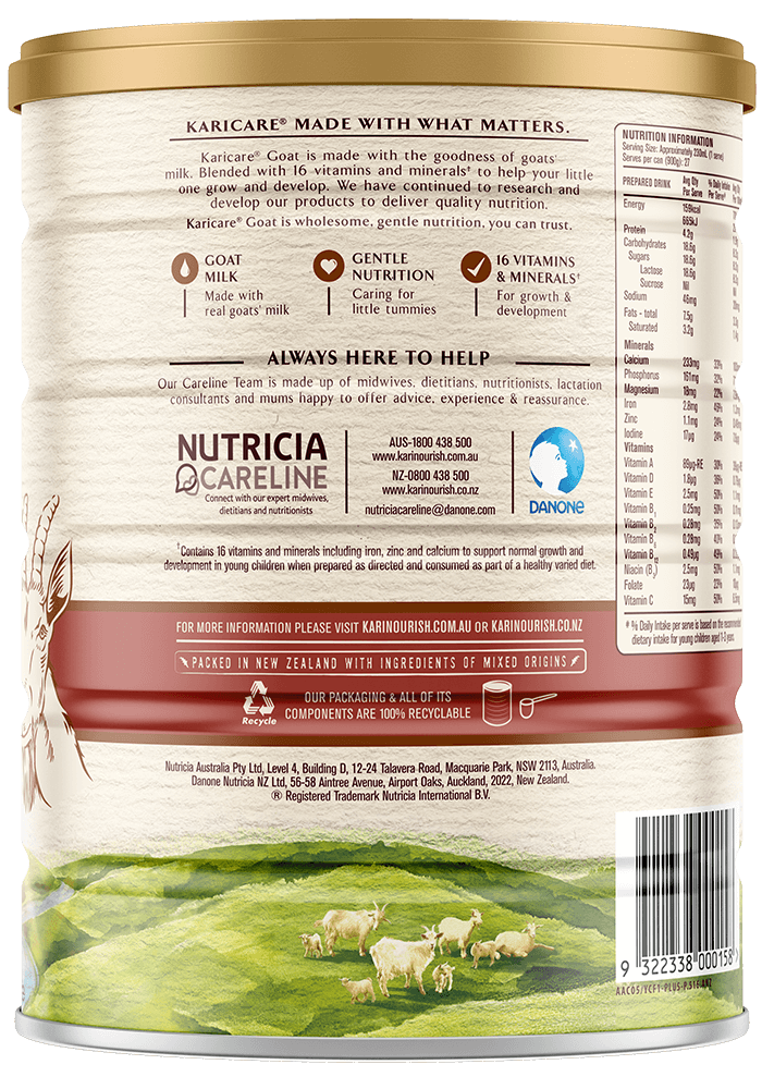 Karicare Toddler Goats' Milk Drink From 12+ Months - 2 | Paediatrics
