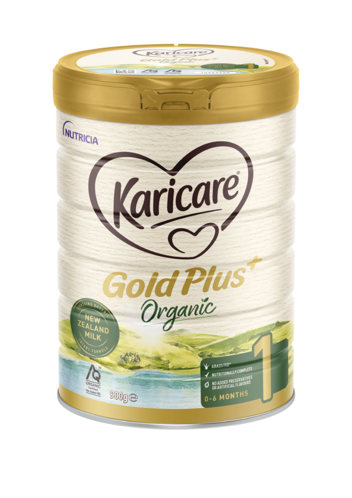 Karicare Gold Plus Organic Stage 1 Angled