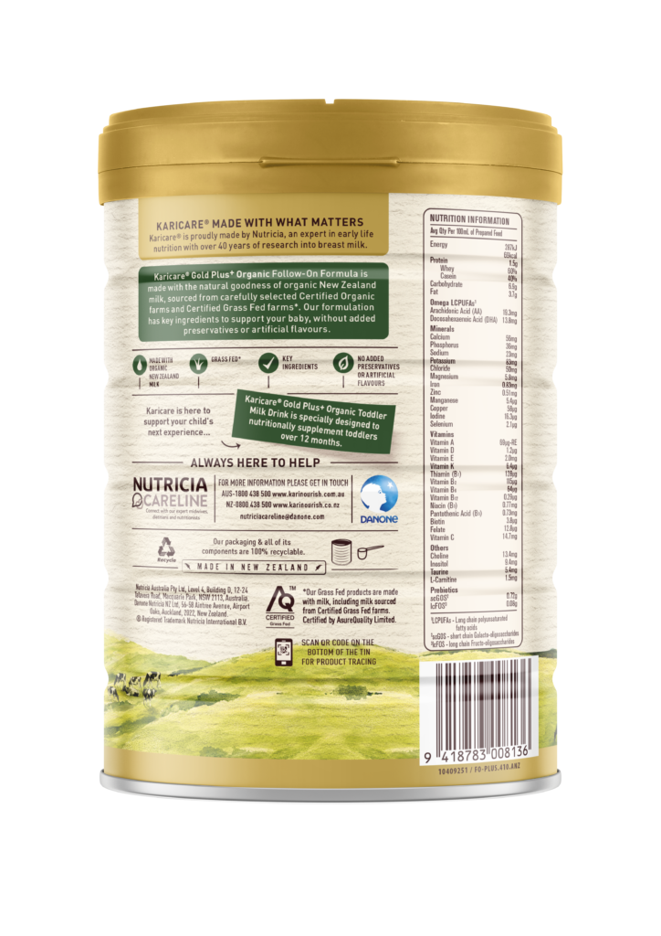 Karicare Gold Plus Organic Stage 2 BOP