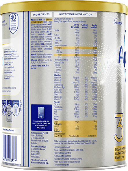 Aptamil, Profutura Protein Toddler Nutritional Supplement, From 1 year, 900g