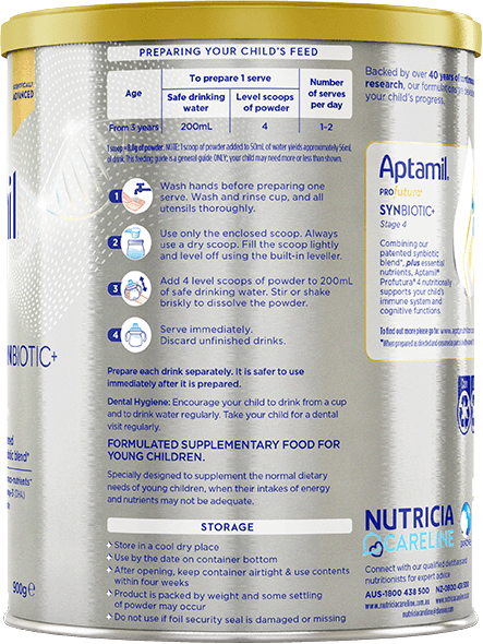 Aptamil, Profutura Premium Supplementary Food, From 3 years, 900g